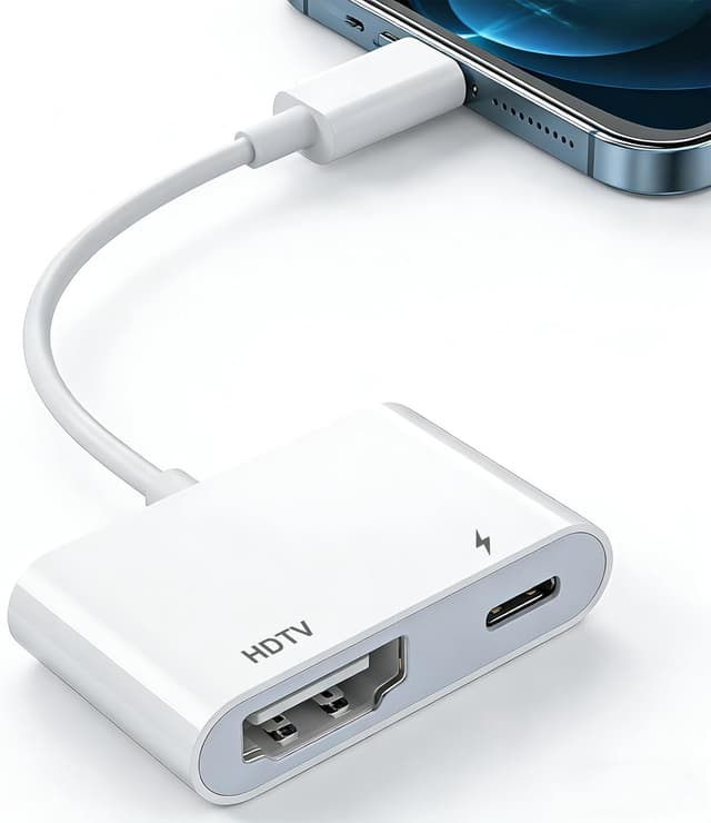 Detalle de Lightning auf HDMI Adapter 1080p