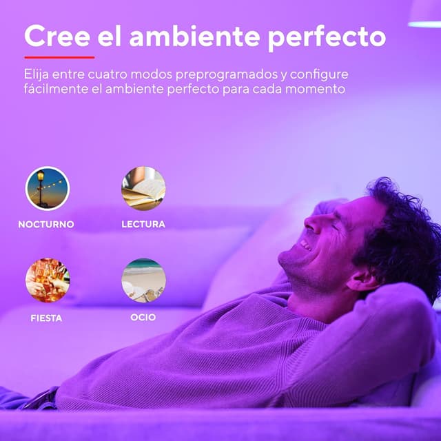 Thumbnail 3 de Trust WiFi CCT B22-71299-02 💡 Bombillas LED Regulables, Alexa y Google