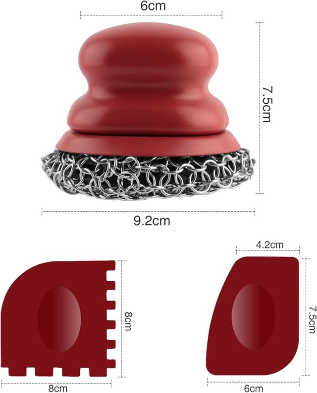 Detalle 2 de Beeptrum Cast Iron Pan Scrubber