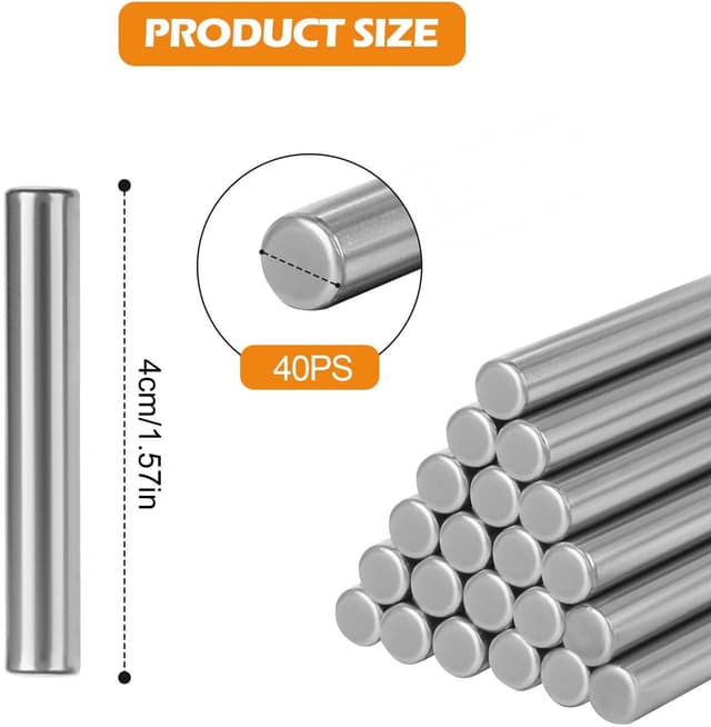 Thumbnail 1 de Zylinderstifte Ø6x40mm Edelstahl 40 Stück