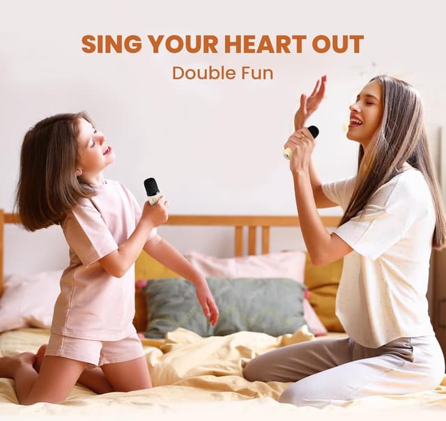 Thumbnail 5 de IROO Karaoke Machine for Kids 2 mics