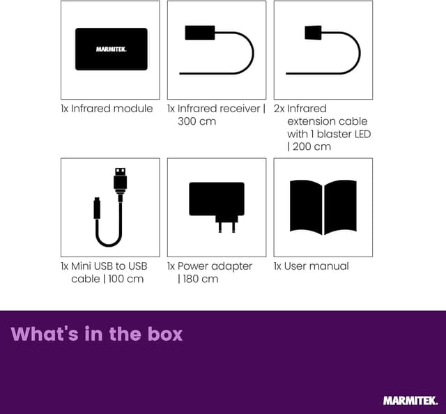 Thumbnail 6 de Marmitek Invisible Control 6 XTRA IR extender