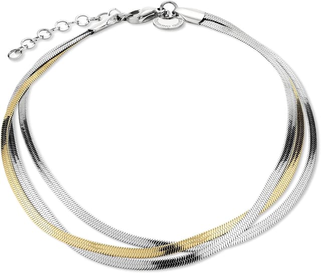 Thumbnail 6 de LIEBESKIND BERLIN Sleekchain Damen-Armband aus Edelstahl – größenverstellbar (21,5 cm) mit Karabinerverschluss