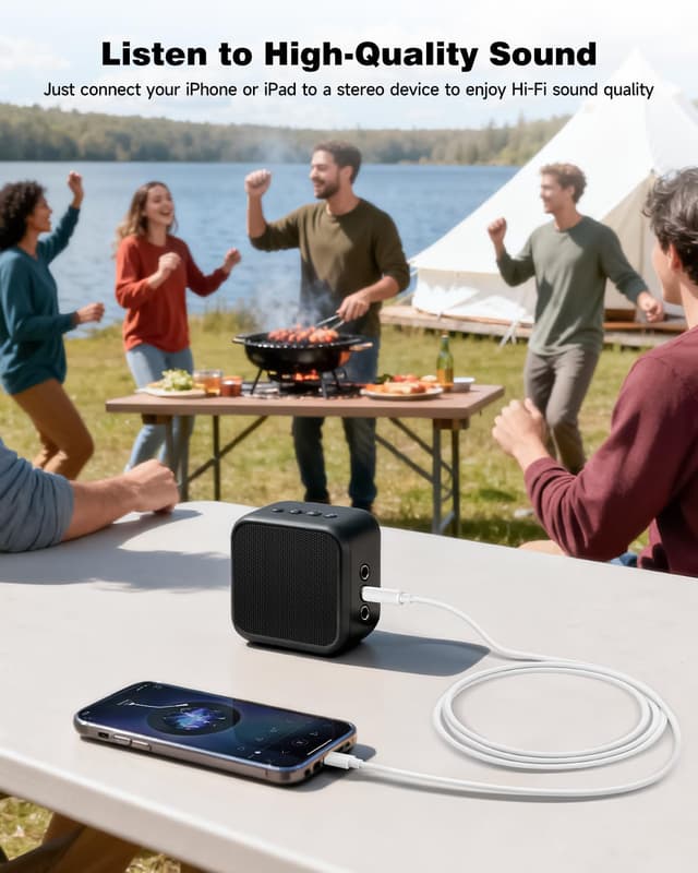 Thumbnail 4 de Seulliya Lightning to 3.5mm AUX Cable 3.3ft