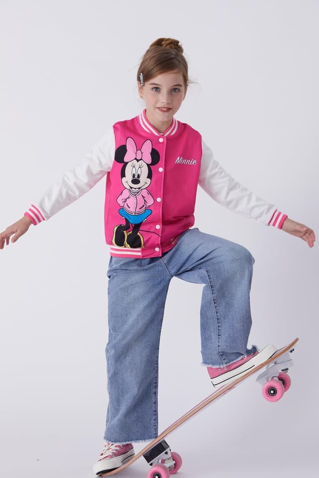 Detalle 2 de Disney Minnie Mickey Stitch Princess Jacket for Kids