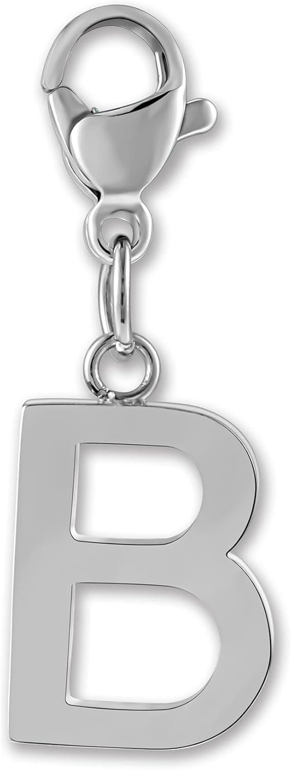 Thumbnail 6 de Pendentif GD GOOD.designs « Initial Charm » en acier chirurgical avec fermoir mousqueton