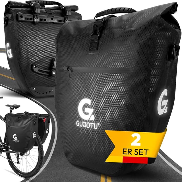 Thumbnail 6 de GUOOTU 2er Set Gepäckträgertaschen 40L