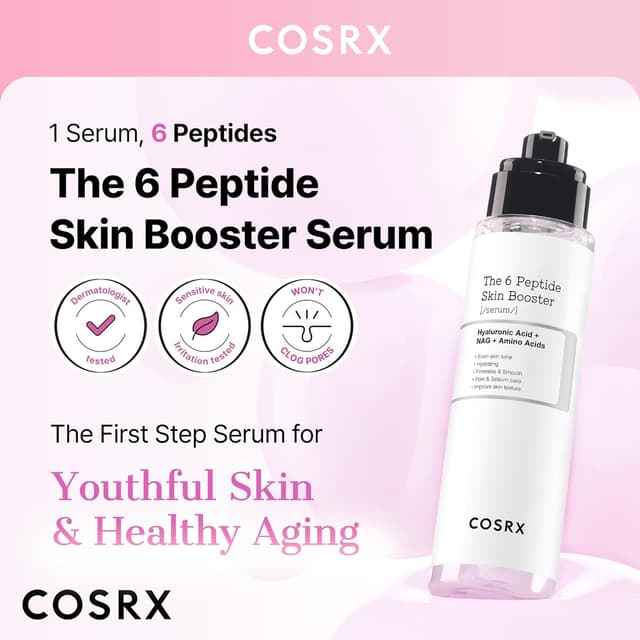 Detalle de COSRX 6X Peptide Collagen Booster Toner Serum