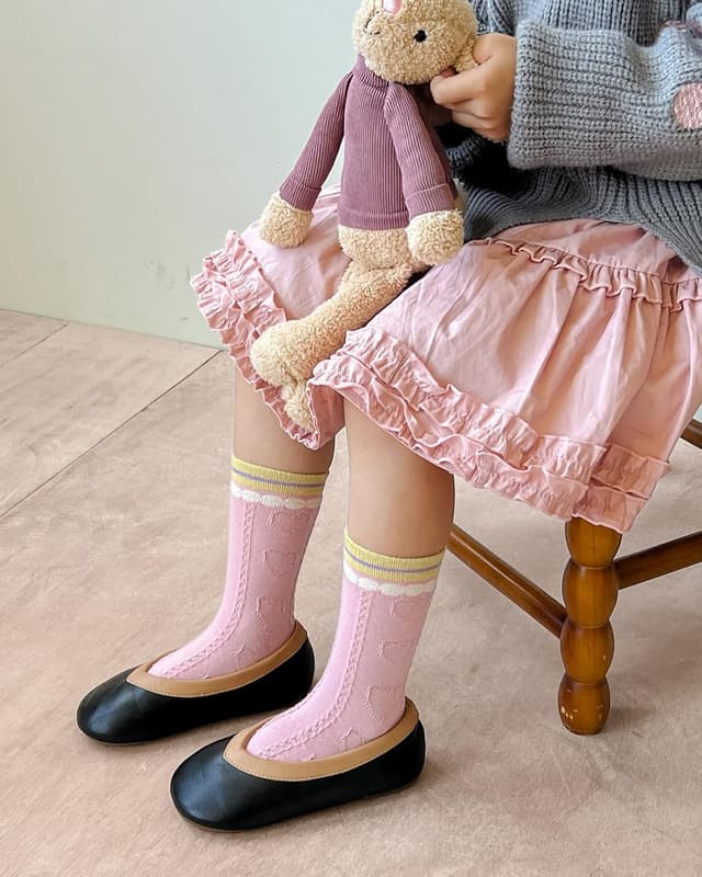 Detalle de Kyopp 10/5 Paar Kinder-Socken (Mädchen & Jungen) mit lustigen Tiermotiven aus Baumwolle – Crew für Winter/ Sommer