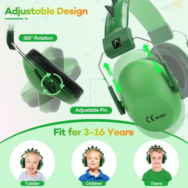 Thumbnail 4 de Cumunebula Kids Ear Defenders 28dB SNR