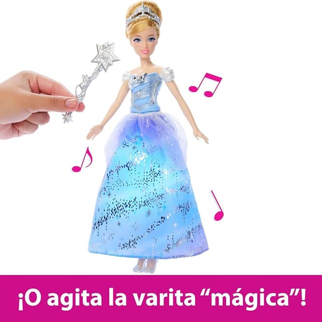 Thumbnail 4 de Mattel JBF94 Cenicienta con vestido de baile y varita