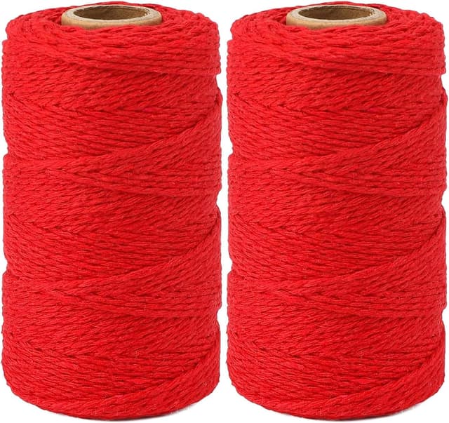 Thumbnail 4 de G2PLUS Red Cotton String Twine 100m