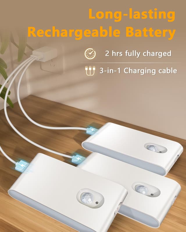 Thumbnail 4 de WILLED Nachtlicht Bewegungsmelder RGB & Warmweiß