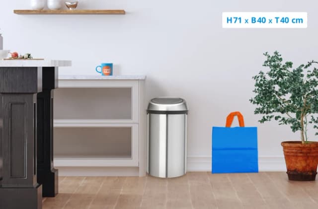 Thumbnail 5 de Brabantia Touch Bin 60 Liter Edelstahl