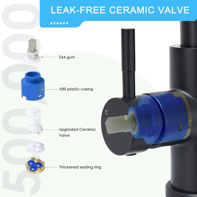 Thumbnail 4 de VIGIME Kitchen Sink Mixer 360° Pull Out