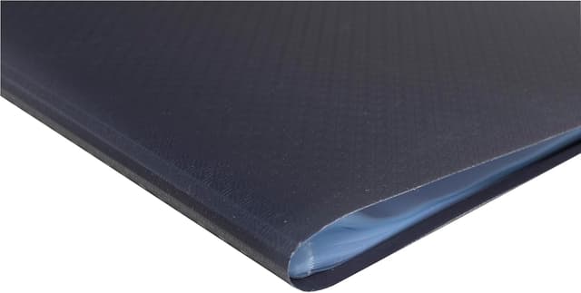 Detalle 2 de Exacompta Ref. 86530E: protezione documenti nera per formato A3 con 20 tasche trasparenti