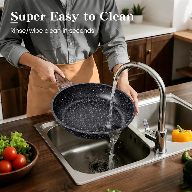 Detalle de Terlulu 13‑piece nonstick cookware set