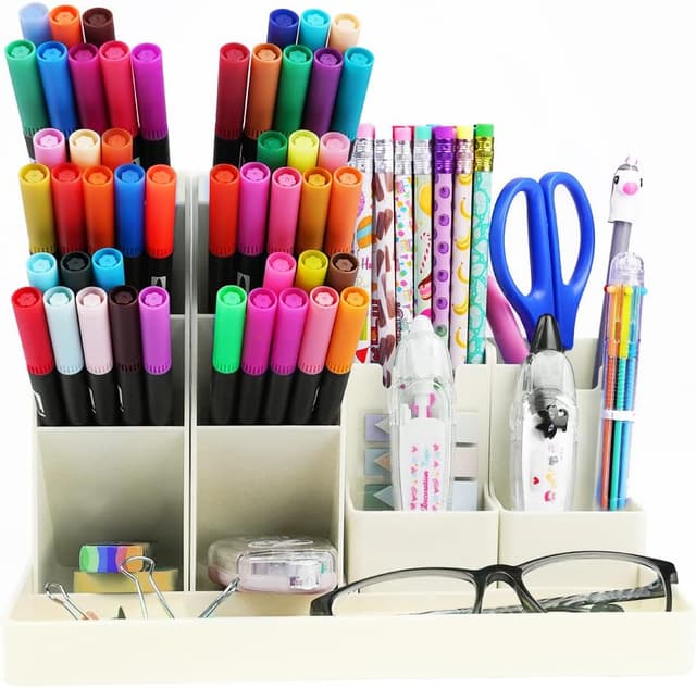 Detalle de OFFCUP Organisateur de Bureau lot de 5 đź—‚