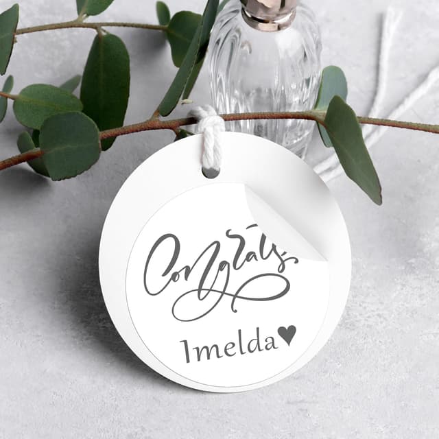 Detalle 2 de Evergreen Goods 20 Sheets A4 White Glossy Printable Photo Sticker Paper