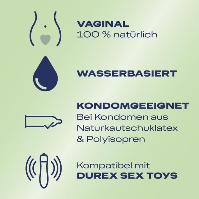 Detalle de Durex Naturals Extra Sensitiv Gleitgel 100 ml