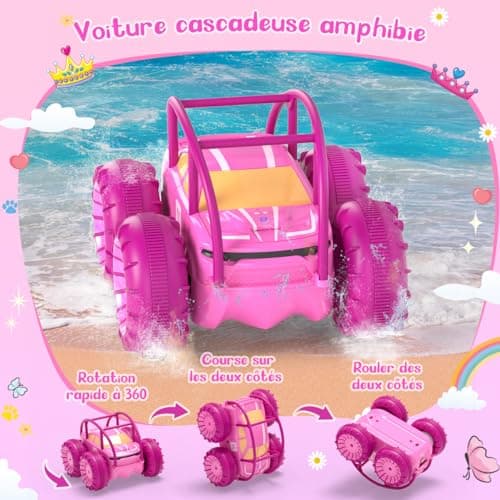 Detalle 1 de MaxTronic Monster Truck RC 4WD Impermeable con LED