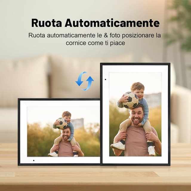 Thumbnail 3 de AEEZO WiFi digitaler Bilderrahmen 10,1 Zoll