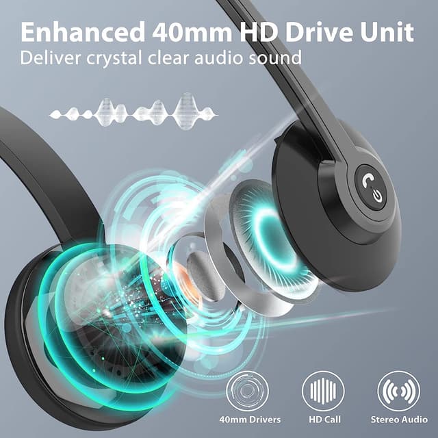 Detalle de Earbay Earbay Wireless headset 40 mm