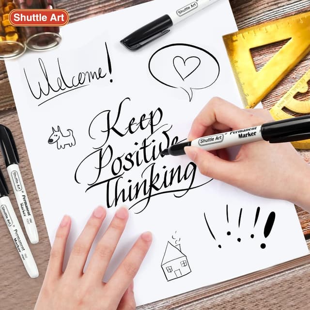 Thumbnail 4 de Shuttle Art 24 Permanentmarker 24 Stück 🖊