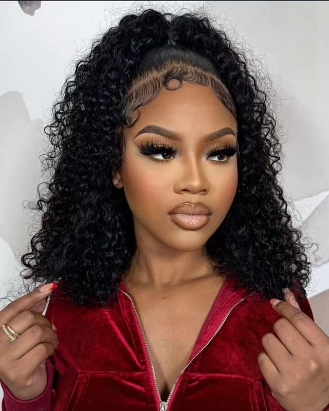 Thumbnail 5 de Durya Deep Wave 30-inch 220% Density Wig