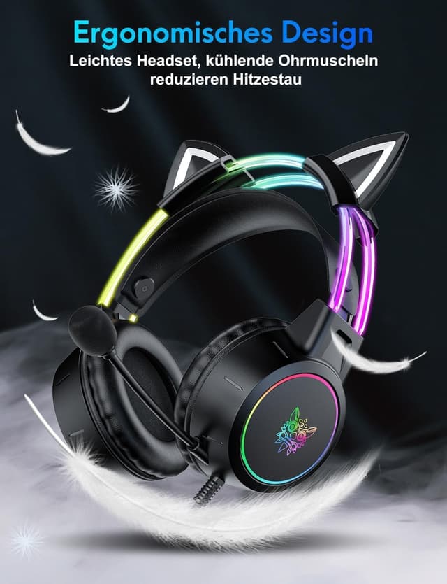 Thumbnail 6 de Katzenohr Gaming Kopfhörer 50 mm