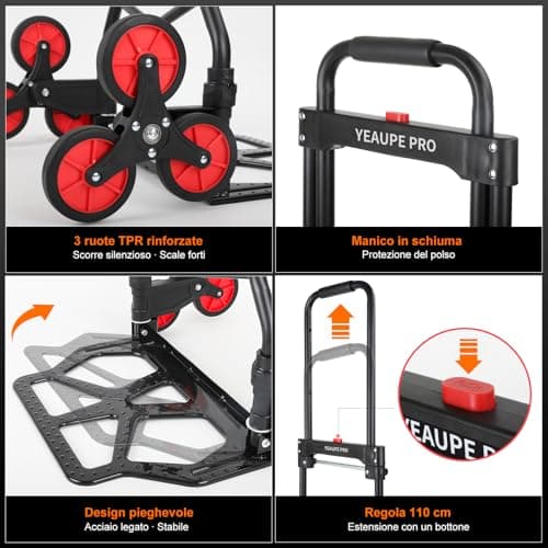 Thumbnail 2 de YEAUPE PRO Carretilla plegable capacidad 80 kg 🛒