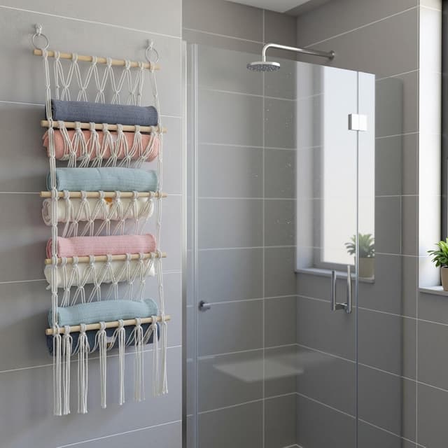 Thumbnail 6 de YUNYODA Kuscheltier Aufbewahrung Netz 4 Etagen