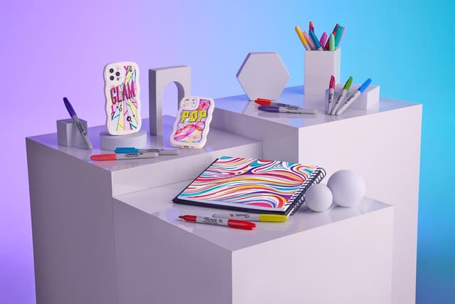 Thumbnail 3 de Sharpie Glam Pop 24 feutres pointe fine 🎨