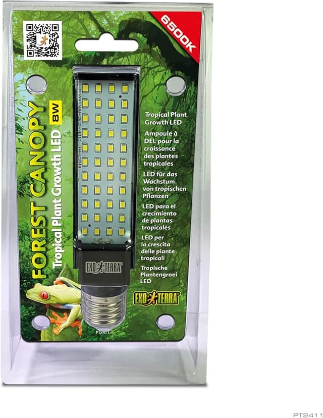 Detalle de Exo Terra Bombilla Led 8W 6500K Forest Tropical