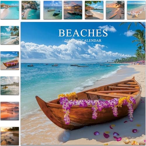 Detalle de Gannyfer 2026 Beach Calendar ⚓