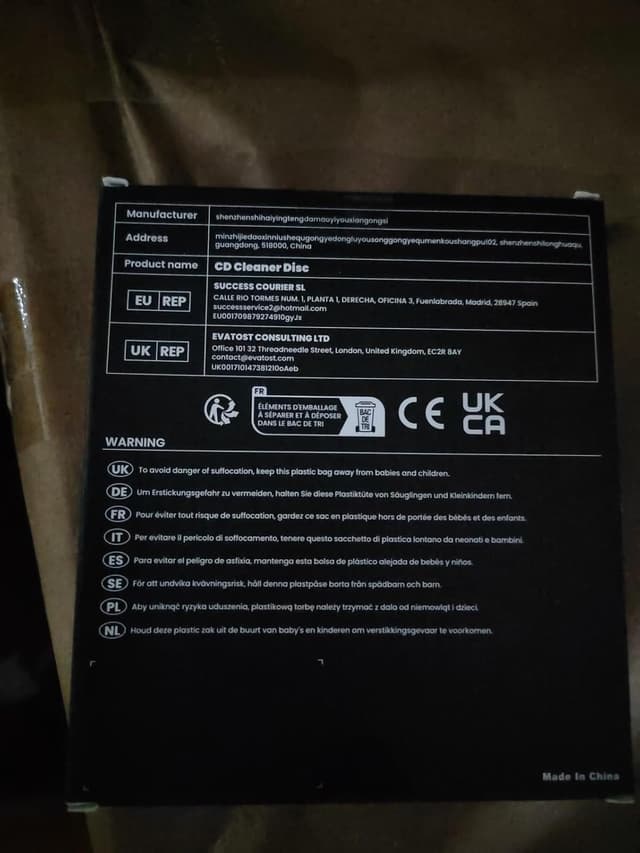 Thumbnail 6 de Mwin CD-Reinigungsdisc für CD-/VCD-/DVD-Player – Linsenreinigungsset fürs Auto & Zuhause