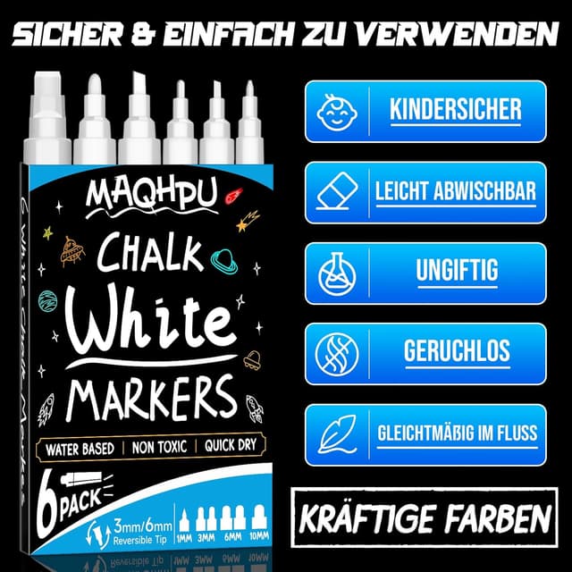 Thumbnail 2 de Maqhpu Kreidestifte 6 Stück 🎨