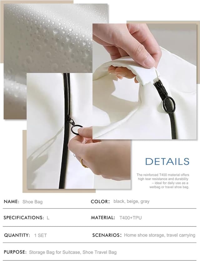 Thumbnail 6 de Lammcou Bolsa Impermeable para Zapatos 1 unidad