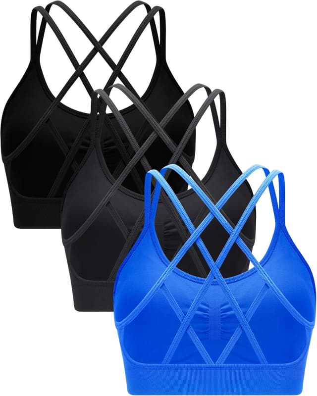 Detalle 2 de RUNNING GIRL Criss Cross Sports Bra, B to C
