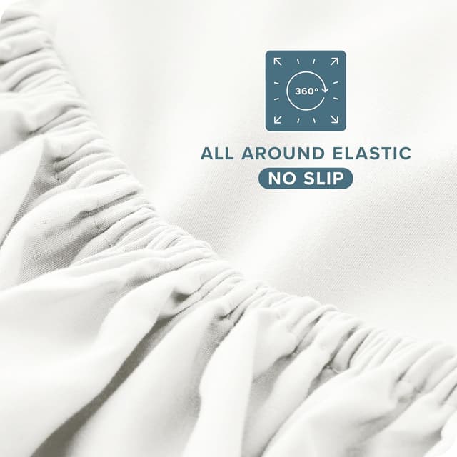 Detalle 2 de Bare Home Queen Sheet Set 1800 Ultra-Soft