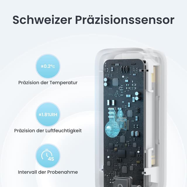 Thumbnail 1 de SwitchBot Thermometer Hygrometer 100 m 🌡