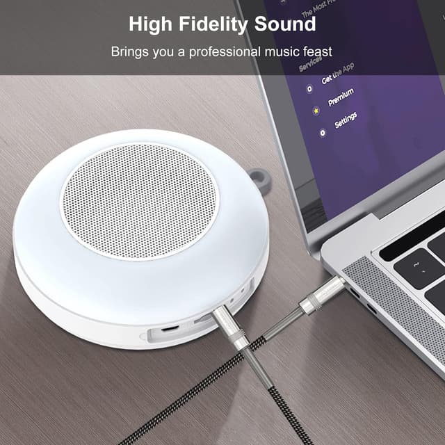 Thumbnail 6 de FIBBR 6.35mm (1/4" TRS) to 6.35mm Stereo Audio Cable, 3m – nylon braided instrument/line lead