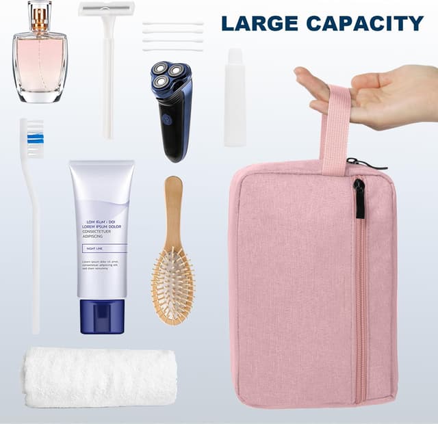 Detalle 1 de Borsa da toilette Aucuu 25,5 cm per uomo e donna