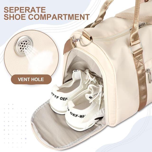 Detalle 1 de Fiorett0 Womens gym holdall 45 x 28 x 20cm