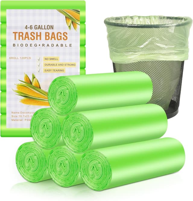 Detalle de Carehabi Bolsas 20L 120 uds compostables