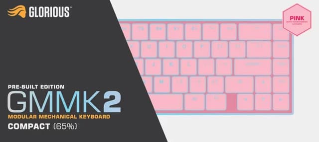 Thumbnail 14 de Glorious GMMK 2 Compact 65% - Teclado mecánico RGB rosa