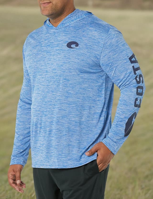 Detalle de Costa Del Mar Technical Hooded Long Sleeve Shirt