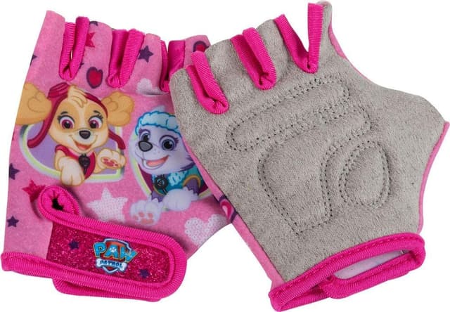 Detalle de Coppia guanti bici Paw Patrol senza dita per girl