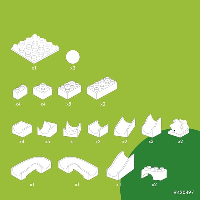 Detalle de Hubelino 420497 Morbido: espansione Biglie per costruzioni combinabili