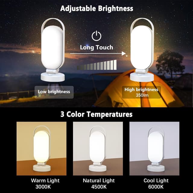 Thumbnail 1 de Hapfish Lampe solaire camping 5000mAh 🔦